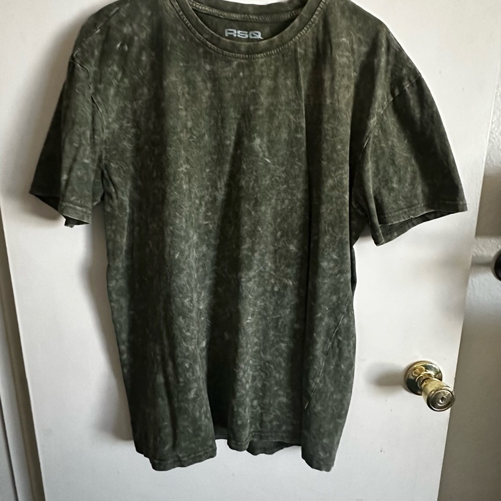 RSQ Men's Green T-Shirt